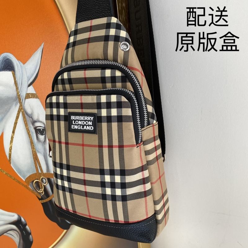 Mens Burberry Waist Chest Packs